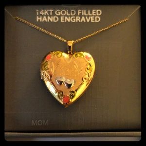 Heart Shaped Locket For Mom